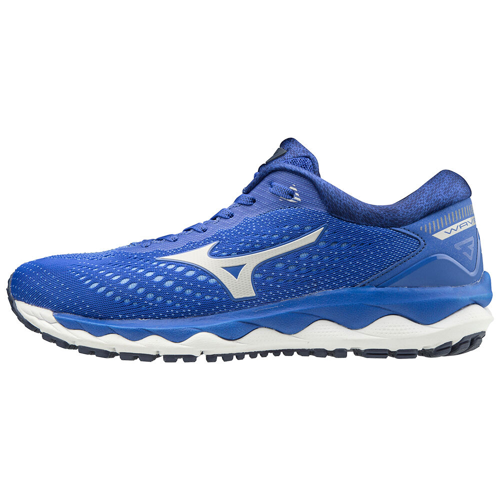 Tenis Para Correr Mizuno WAVE SKY 3 Para Mujer Azules 0728694-RX